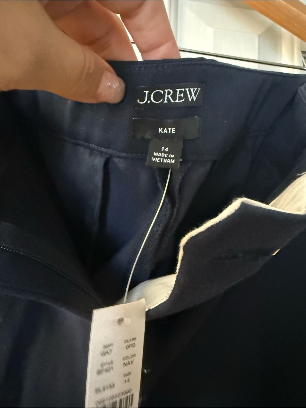 J.Crew  Navy trousers